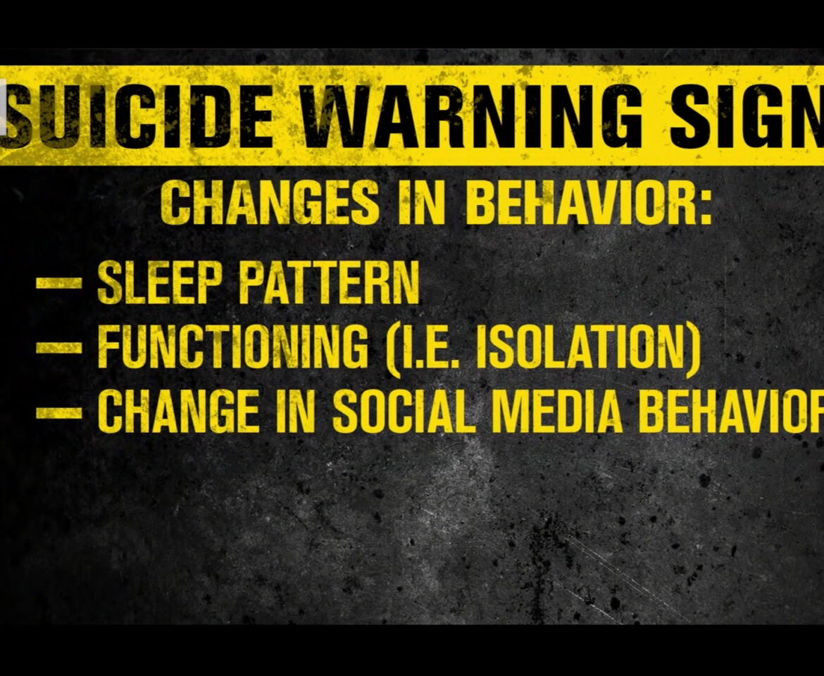 Suicide Warnings - Kate Spade